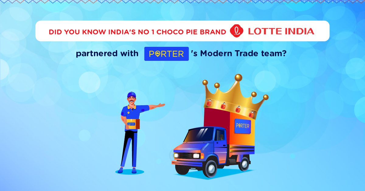 Lotte India collaborates with Porter for Modern Trade solutions