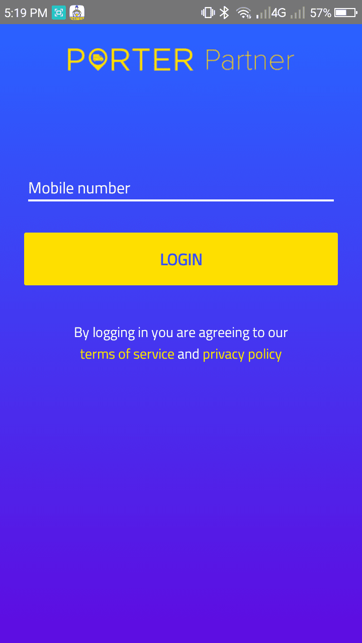 Online Onboarding at Porter